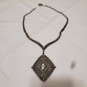 Vintage Statement Necklace with Free Ring